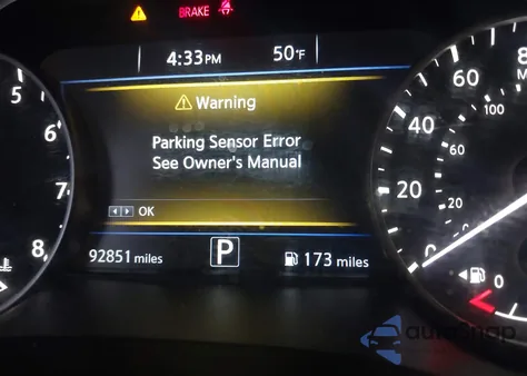 2017 Nissan Maxima 3.5 Sv из США, поврежденный, VIN 1N4AA6AP6HC384964